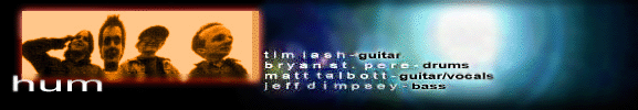 Dragonfly Descending - HUM Biography header art
